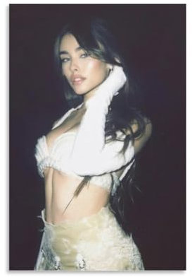 Wandposter Sänger und Songwriter Madison-Beer (38) Gemälde auf Leinwand, Wandkunst, Poster, Rollbild, Wanddekoration, Heimposter, 40 x 60 cm