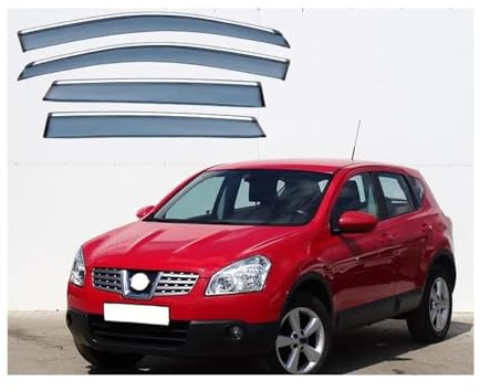 Windabweiser Für Nissan Für Qashqai J10 2006-2015 Car Comfort Windabweiser Windabweiser Regenabweiser Rauchabweiser