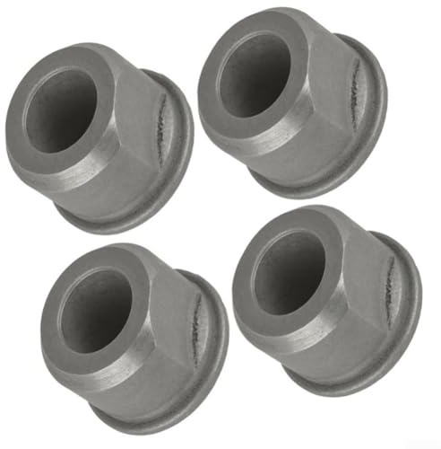 Eawfgtuw Vorderradbuchsen, für Handwerker Aufsitzmäher 532009040 532124959 Metall-Ersatzteile, 3,5 cm Außendurchmesser, 1,9 cm Innendurchmesser, 2,5 cm hoch, 4 Stück, einfache Installation