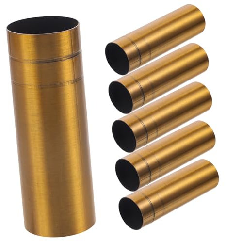 SOLUSTRE 6 pièces Couvre Socles de Lampe pour Lustre de Accessoires pour Luminaires Cache Fil Décoratif pour Lampes à Bougie et Divers