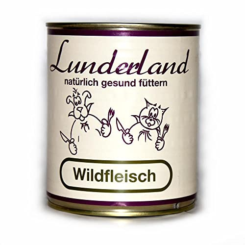 Lunderland Reinfleisch-Dose Wildfleisch 6 x 800g