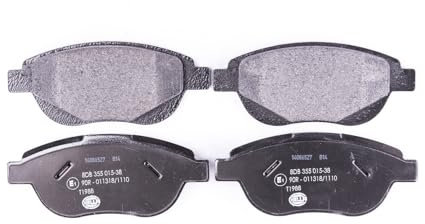 HELLA PAGID 8DB 355 015-381 Bremsbelagsatz - T1988 - Dicke/Stärke: 19.1mm - Bremssystem: Bosch - nicht für Verschleißwarnanzeiger vorbereitet - für u.a. CITROEN / PEUGEOT