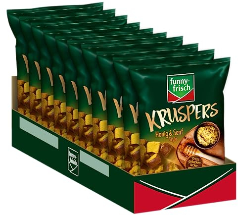 funny-frisch Kruspers Honig & Senf, 10er Pack (10 x 120 g)
