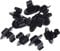 JENOR 10x Bonnet Stay Clip Plastic Fastener Holder For Citroen Peugeot Vauxhall Vivaro