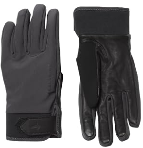 SEALSKINZ Allwetter Unisex Wasserdichter Isolierter Handschuh – Damen Passform, Schwarz, M