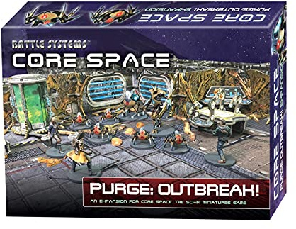 Battle Systems BSGCSE003 Core Space Purge Outbreak Expansion - 28mm Miniatures - Modular 3D Terrain