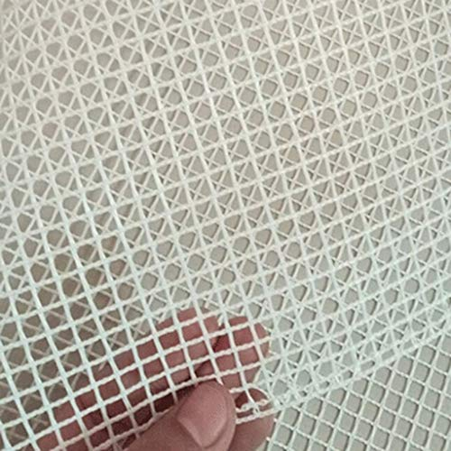 ROSETOR 1 x Netzmatte zur Teppichherstellung, blanko Teppich, Leinwandgewebe für Teppichherstellung, DIY-Set, Werkzeug, Stickerei, Basteln, Dekoration (100 x 150 cm)