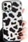 Abbery Designed for iPhone 11 Pro Max Case, Cute Cow Print Clear Silicone Phone Cover Cows Pattern Cases Compatible for iPhone 11 Pro Max 6.5 (2019)