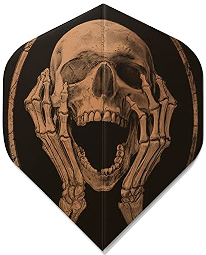 MS-DARTSHOP Dart-Flights Alchemy, 3 Satz = 9 Stück, incl. 1 Satz Flights (014)