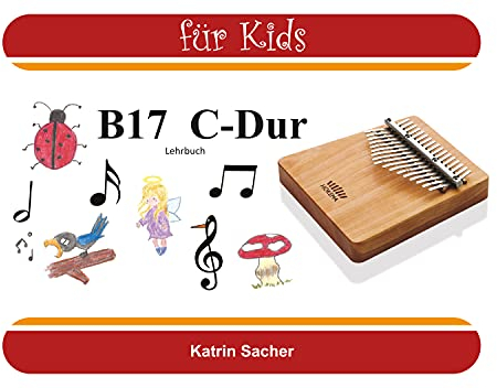 Lehrbuch für Kids - Kalimba B17 (orange)