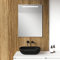Baikal Espejo de Baño Rectangular | 60 x 80 cm | LED Frontal | Espejo con luz | Espejo con LED.
