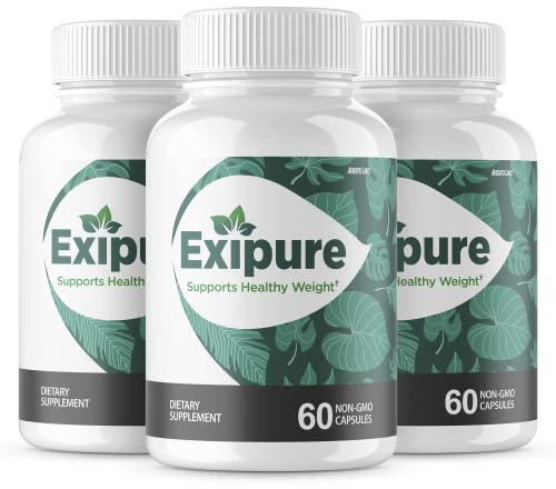 (3 Pack) Exipure, Original Exipure Pills Supplement, 3 Bottles, 3 Month Supply (180 Capsules)