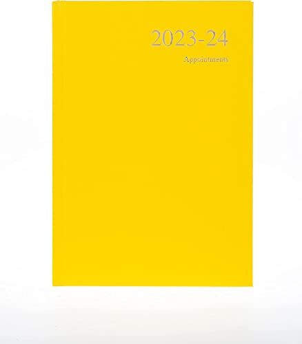 Top Sale Schülerkalender 2025/26, A4, Wochenansicht, Jahresplaner, Juli 2025 – August 2026, Hardcover mit Lesebändchen, Monats- und Jahreskalendern, Stundenplan & Prüfungsterminen, Gelb