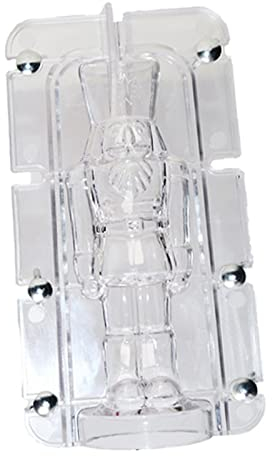MagiDeal Kerzenform Nussknacker Langlebiger Kerzenmacher für Weihnachtsfest Ornamente