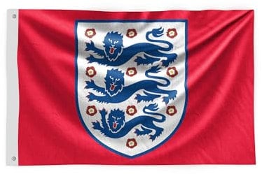 FOCO Officially Licensed England FC Core Crest Flag