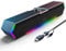G11 PC Speakers for Desktop, Touch Lights Computer Speakers with Surge Clear Sound, USB C/USB Powered for Computer Desktop PC Laptop Monitor (AUX_Black)