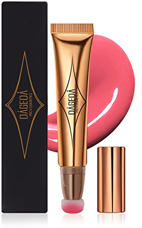 Prreal Blush Beauty Wand, Liquid Matte Blush Pen Blush Makeup Pen, Long Lasting Blush Stick with Soft Cushion Applicator, Waterproof Makeup Pen For Face Body Makeup Gift For Women (07)