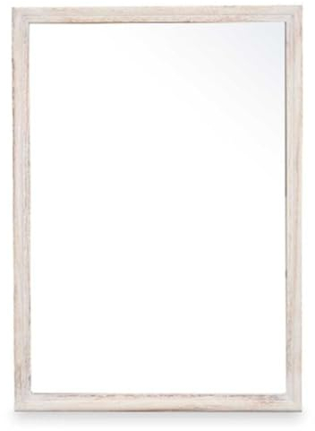 Gift Decor Wandspiegel Naturholz 50 x 70 x 50 cm