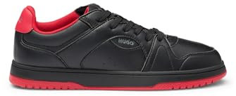 HUGO Hadrian_Tenn_pugr, Tennis Uomo, Black, 40 EU
