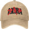 TeysHa Baseballkappe Snapback Sonnenhut Bloody Akira Unisex Baseballkappe Comic Distressed Washed Hats Cap Retro Outdoor-Aktivitäten Unstrukturierte weiche Kopfbedeckung Geschenk