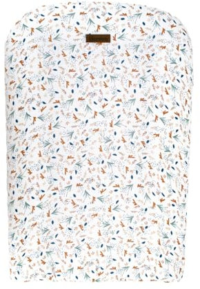 Domiva – Funda para cambiar solo 50 x 75 cm con agua de gas de algodón
