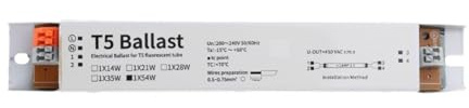 FANNIXI balasto electrónico Balastro electrónico T5 de Amplio Voltaje, balastos de lámpara Fluorescente, 220-240V, balastos de Arranque instantáneo de Amplio Voltaje for fábrica B03E(9)