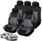 Autositzbezüge Sets für Citroen C3 C2 C3 XR C4 Cactus C4 Picasso C5 C6 DS3 DS4 DS5, 5-Sitze Vollständig Geschlossener Komfortabler Autositzbezug, Abriebfest Full Set Sitzbezüge Sitzschoner Zubehör