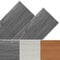 Fogmiea PVC Bodenbelag Selbstklebend Vinylboden Stabparkett Holzoptik Boden Fußboden rutschfest, wasserfest, schwer entflammbar 2.5 m²/18 Fliesen, Dunkelgrau Oak