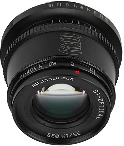 Qukaim 35 mm F1.4 große Blende APSC M43 Portraitobjektiv für GH5/GM10/GX8/GF9/G7 Kamera, manuelles Prime-Objektiv, M43-Objektiv