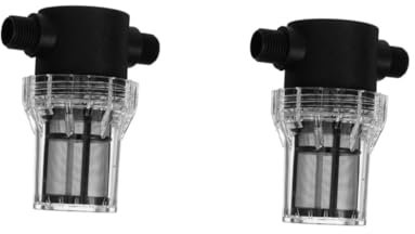 POPETPOP 2 Pezzi Filtro Del Serbatoio Dell'acqua Acquario In Filtro Dell'acqua Tubo Flessibile Filtro Acqua Per Camper Filtro Di Ingresso Filettato Filtro Acqua Camper Plastica