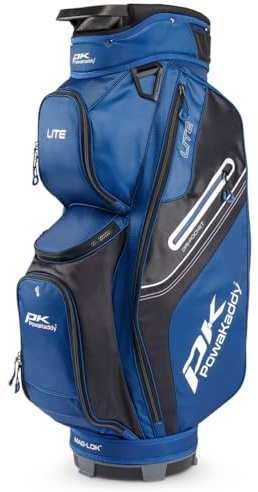 Powakaddy Lite All-Rounder Stylish 14 Pocket Golf Tour Cart Bag
