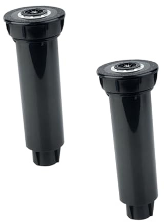 Abaodam 2 pezzi Irrigatore Automatico da Giardino Spruzzatore Angolo Interrato per Prato e Aiuole Irrigazione Efficiente e Resistente