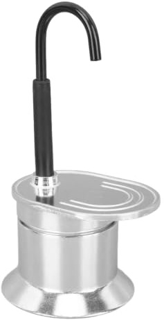 bayicie Caffettiera italiana a tubo singolo, 1 tazza, 50 ml, portatile, per feste all'aperto, viaggi, campeggio