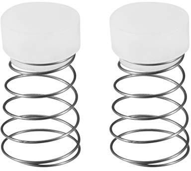 sourcing map 2 Stück Rückschlagventil Gummi Metall Dichtung Pads Frühling für Rückschlagventil Kompressor Luftkompressoren 15mm Durchmesser