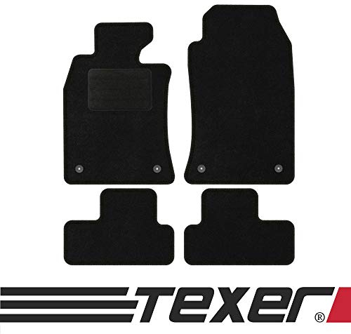 TEXER Textil Fußmatten Passend für Mini R50 R53 Bj. 2001-2006 Basic