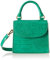 The Drop Women's Diana Top Handle Crossbody Bag, Ultramarine Green, One Size