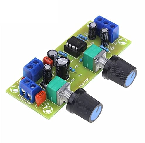 Audio Amplifier Module 10-24V 22Hz-300Hz Filter Plate Subwoofer Amplifier Preamp Board 2.1 3-Channel (Size : Small)
