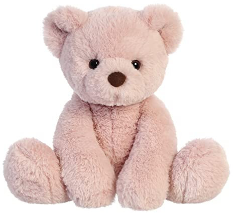 Aurora, 01796, Avery Teddy Bär, Plüschtier écologique, Dusty Pink