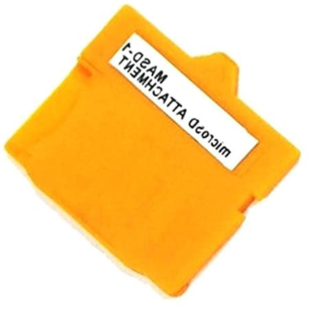 Giallo 25 x 22 x 2 mm (L x W xh) 1pcs Accessorio Micro-SD fotocamera masd-1 per scheda xD Inserire adattatore di inserimento forolympus masd-1 Micro-SD a xd Adattatore per Scheda Immagine