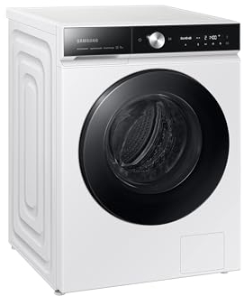 Samsung AI Waschmaschine, 11 kg, EEK: A, QuickDrive, AI Control, Weiß/Schwarz, WW11BB904AGES2