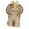 THUN, Elefant Elly mit Welpe aus Keramik, handverziert, Geschenkidee, 20,5 x 14 x 20 cm