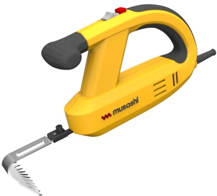Musashi Zappetta, E Strumento per la Rimozione Delle Erbacce, L'allentamento del Terreno e il Diserbo, la Manutenzione di Prati e Sentieri, Esente da Erbacce Fino a 30 giorni (Elettrico)