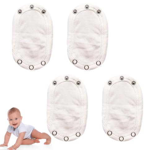 KARELLS Bambino Extender 4 PCS,Bambino Body Extender,Extender Body Neonato,Prolunga Body Neonato,Tutina Child Body Extender,Tutina Baby Crotch Partner,Baby Tutina Extender