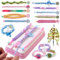 Fodoss Freundschaftsarmbänder Bastelset für Mädchen 6-12 Jahre, DIY Geschenk Kinder Spielzeug, Selber Machen Set mit Bausatz