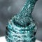 BURANO Reflective Glitter Gel Nail Polish, Green UV LED 7.3ml Sparkle Nail Polish Holographic Glitter Gel Curing Need for DIY Home S17