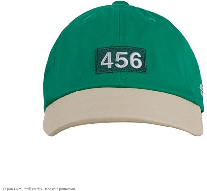 Cinereplicas Squid Game - Player 456 Baseball Cap - 54-60 cm Kopfumfang - Offizielle Lizenz