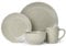 Lewis's Urban 16pc Speckle Dinner Set - Stoneware/4X Large Dinner Plates, 4X Side Plates, 4X Bowls/Microwave/Dishwasher Safe/High Grade Porcelain