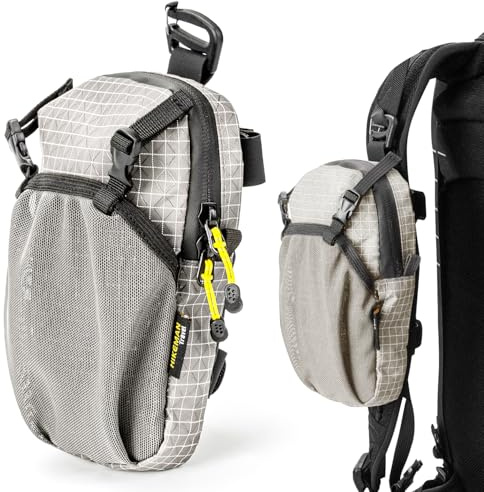 HIKEMAN Rucksack-Gurttasche – Rucksack-Handytasche, wasserdichter Rucksack-Schultergurt, Handytasche, Befestigungstasche