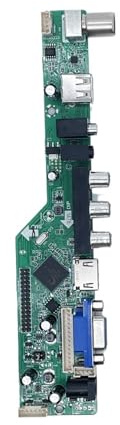 T.SK105A.03 Universal LCD Led Tv Controller Driver Board VGA HD-MI USB TV Motherboard Analog Signal 15-42 Inch(T.SK105A.03)