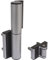Locinox Tiger-Zilv Cheval de portail à fermeture automatiqueTIGER en aluminium anodisé Argenté